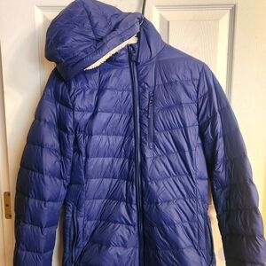 Down jacket, size kids large. Eddie Bauer